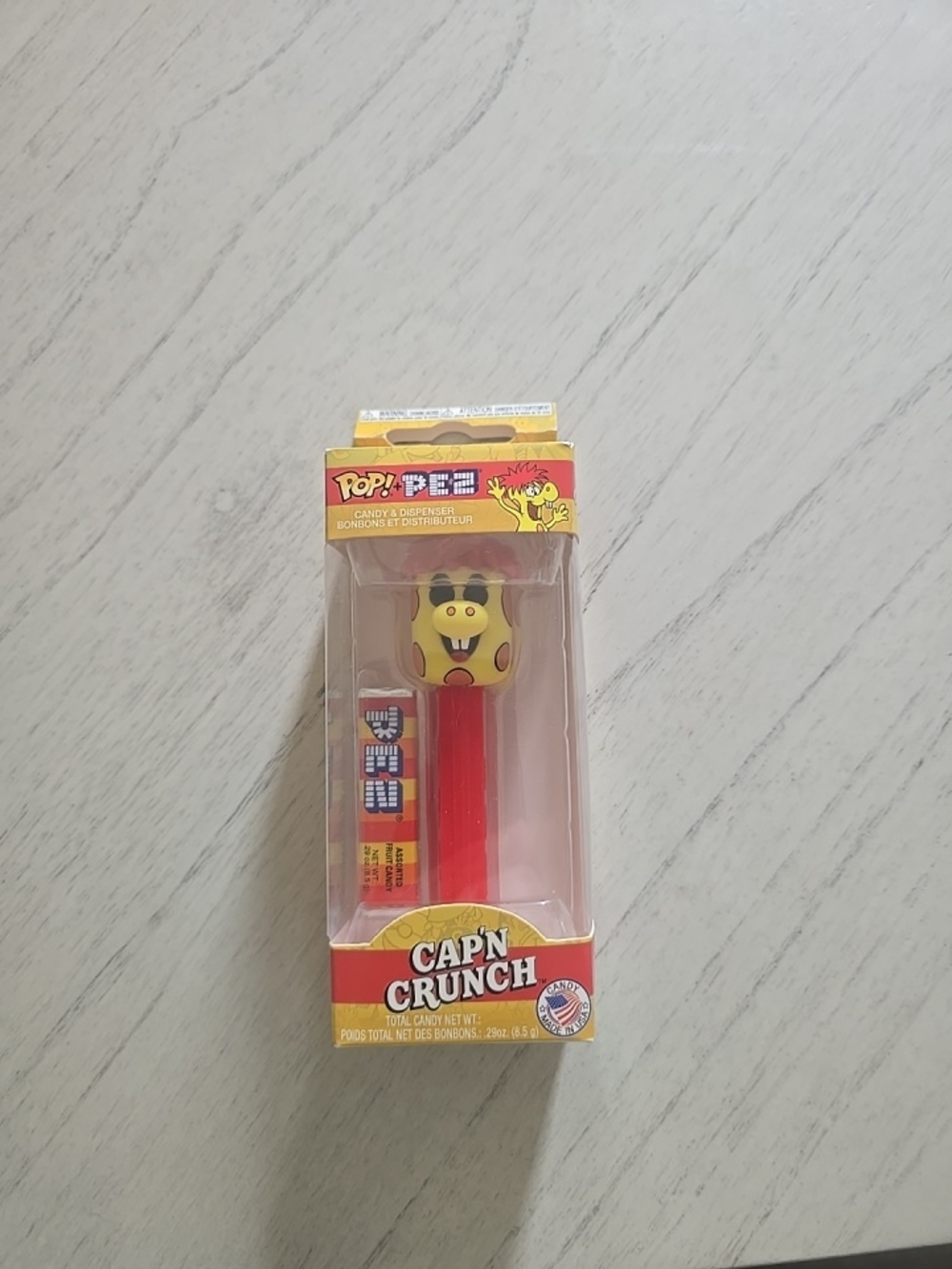 Pop Pez Cap'n Crunch Limited Edition Dispenser Sealed